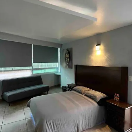 Cuarto A Unos Pasos De Foro Sol Gnp Y Aicm Hotel
